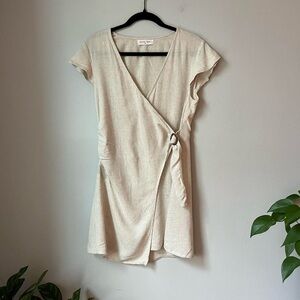 Verge Girl Wrap Mini Dress